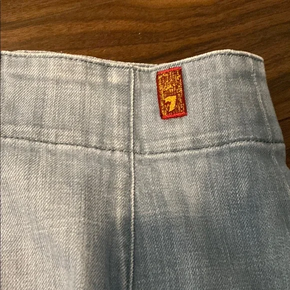 7 For All Mankind denim Pencil Skirt - Picture 5 of 10